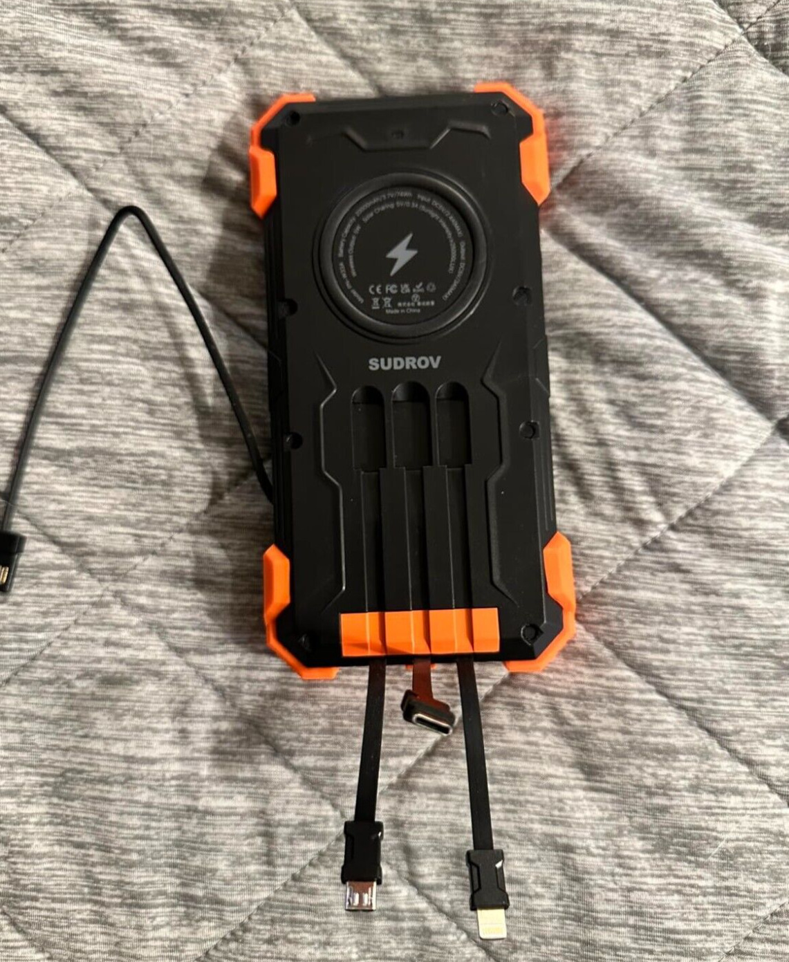 Larger Capacity Open Box Sudrov 42800mah Solar Charger Power Bank