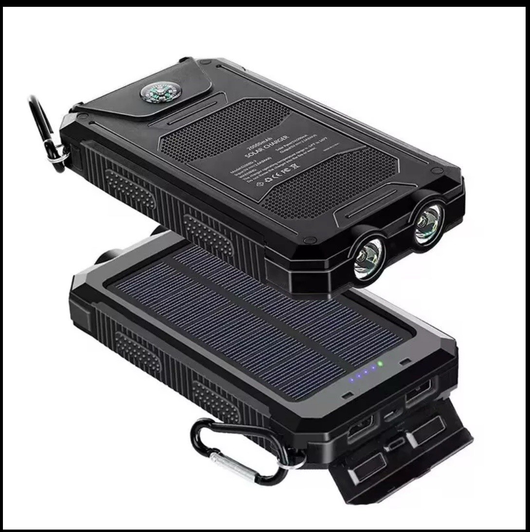 Super Solar Power Bank Charger USB Portable Charger Power Bank For Cell Phone