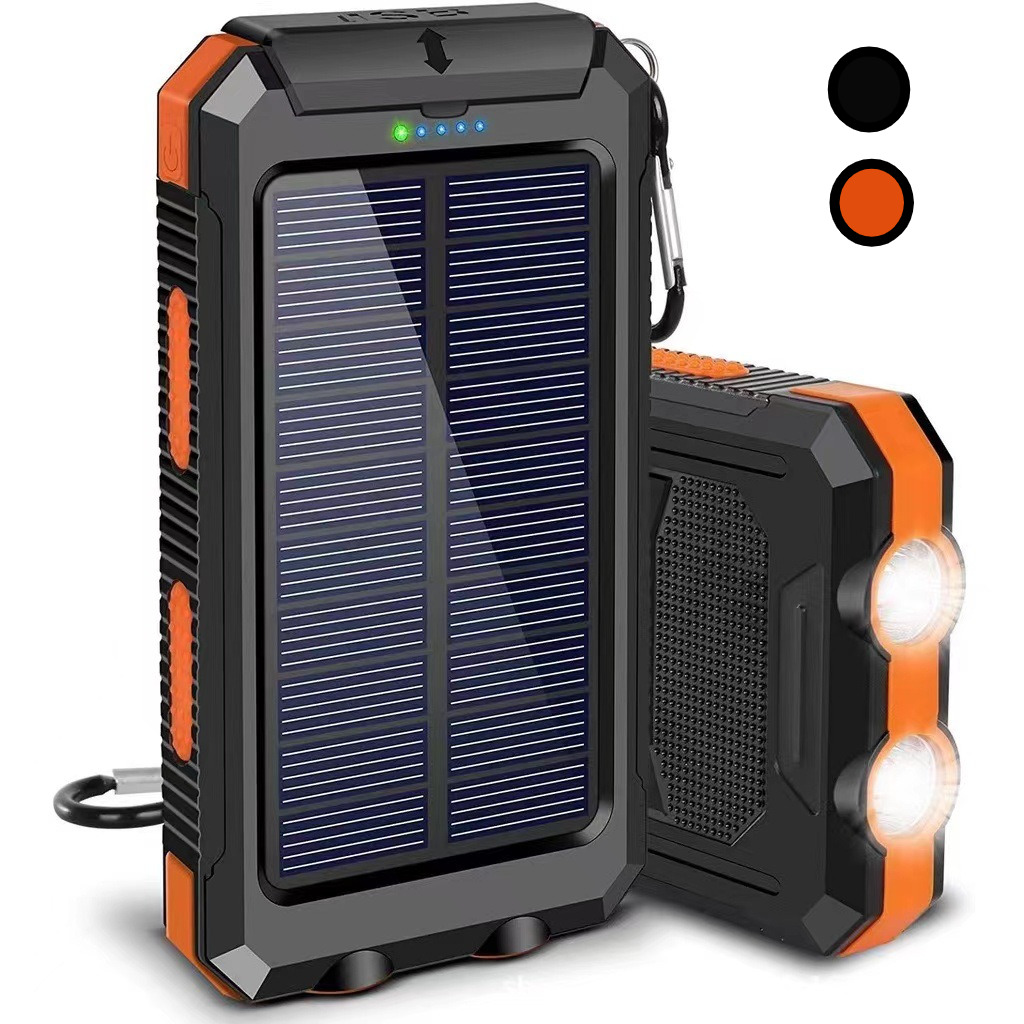 Super Solar Power Bank Charger USB Portable Charger Power Bank For Cell Phone