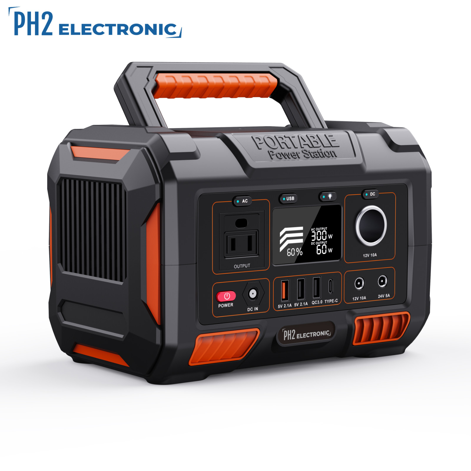 300W Portable Power Station  78000mAh /3.7V / 288Wh Emergency Energy Solar