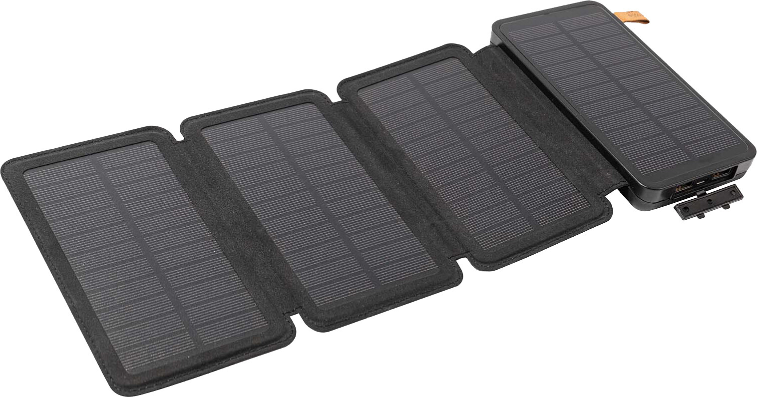 Solar Panel Power Bank Battery Folding Portable Travel Emergency USB Charger