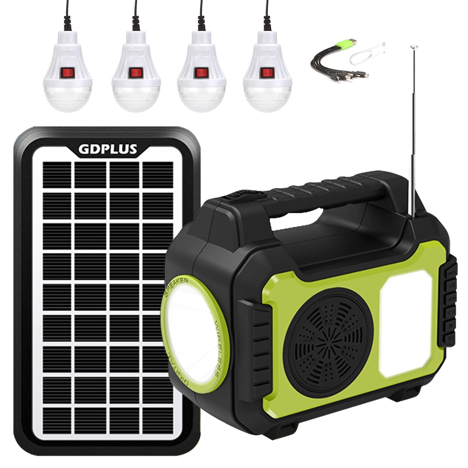Solar Generators for Home Use,Portable Power Station with Solar Panel for Eme…