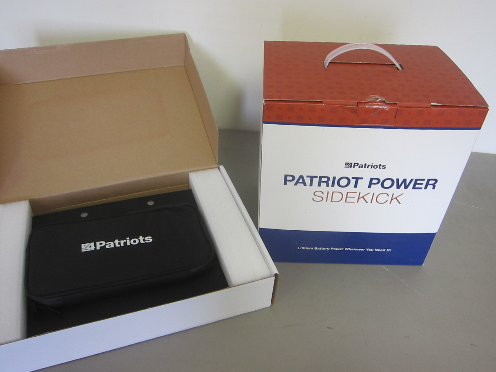 Patriot Power Sidekick 300w Solar Generator Includes 4Patriots 40w Panel Charger