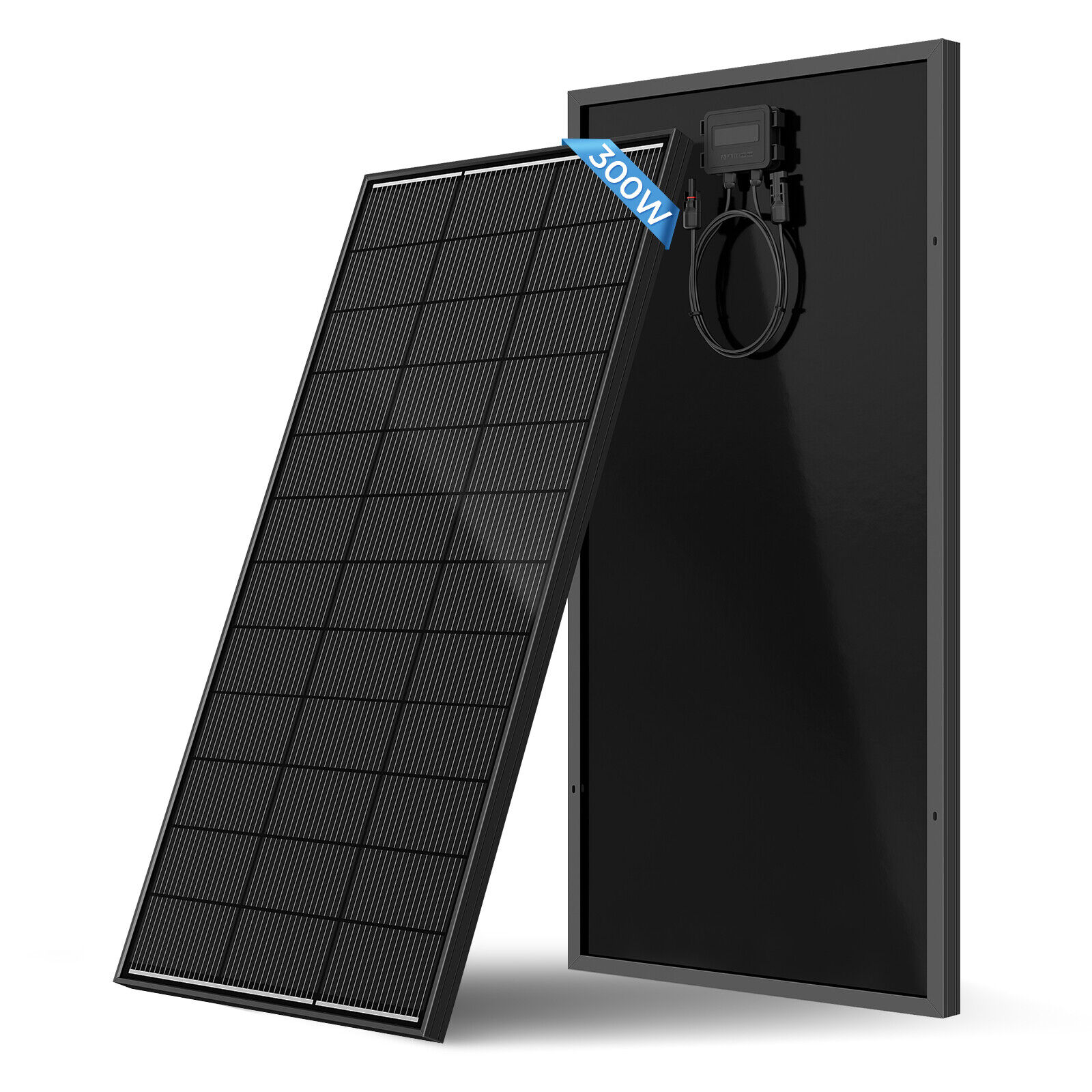300W Watt Monocrystalline Solar Panel 12V Home RV Off Grid Battery Boat Power