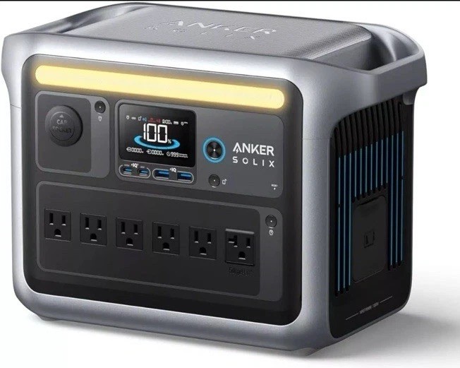 Anker SOLIX C1000X Portable Power Station 1800W Solar Generator 1056Wh|Refurbish