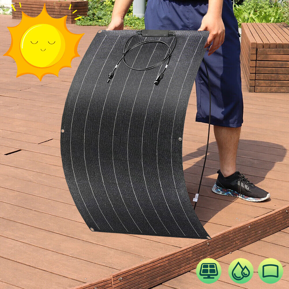300W Portable Solar Panel 12V Mono Flexible Solar Panel For RV Home Roof Camper