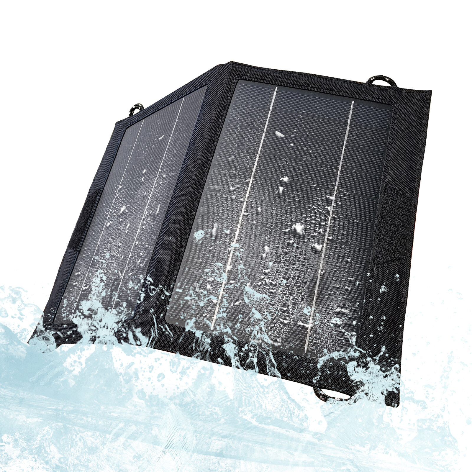 ALLPOWERS 5V10W Portable Solar Panel Charger Waterproof For Camping, Hiking