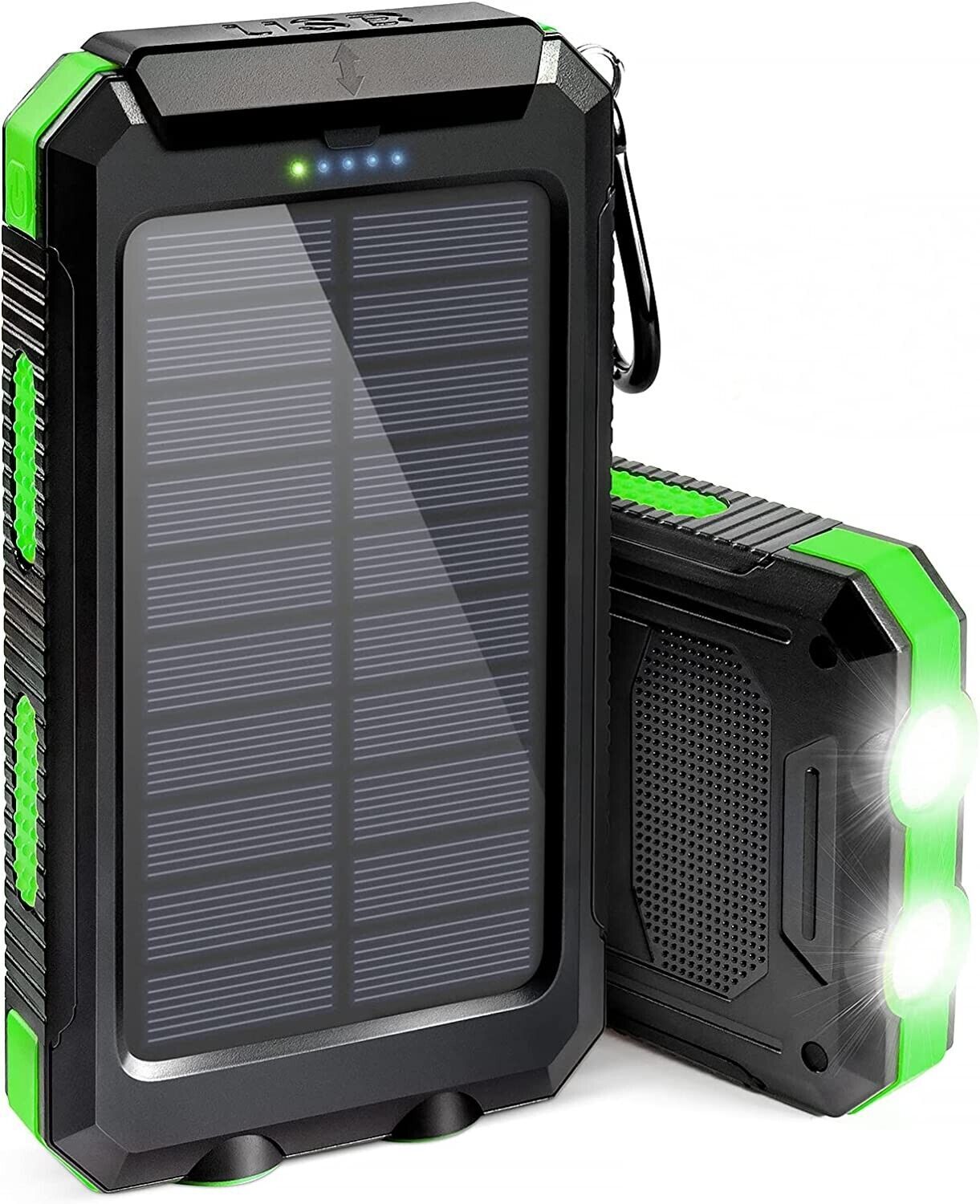 Super 10000000mAh USB Portable Charger Solar Power Bank for iPhone Cell Phone