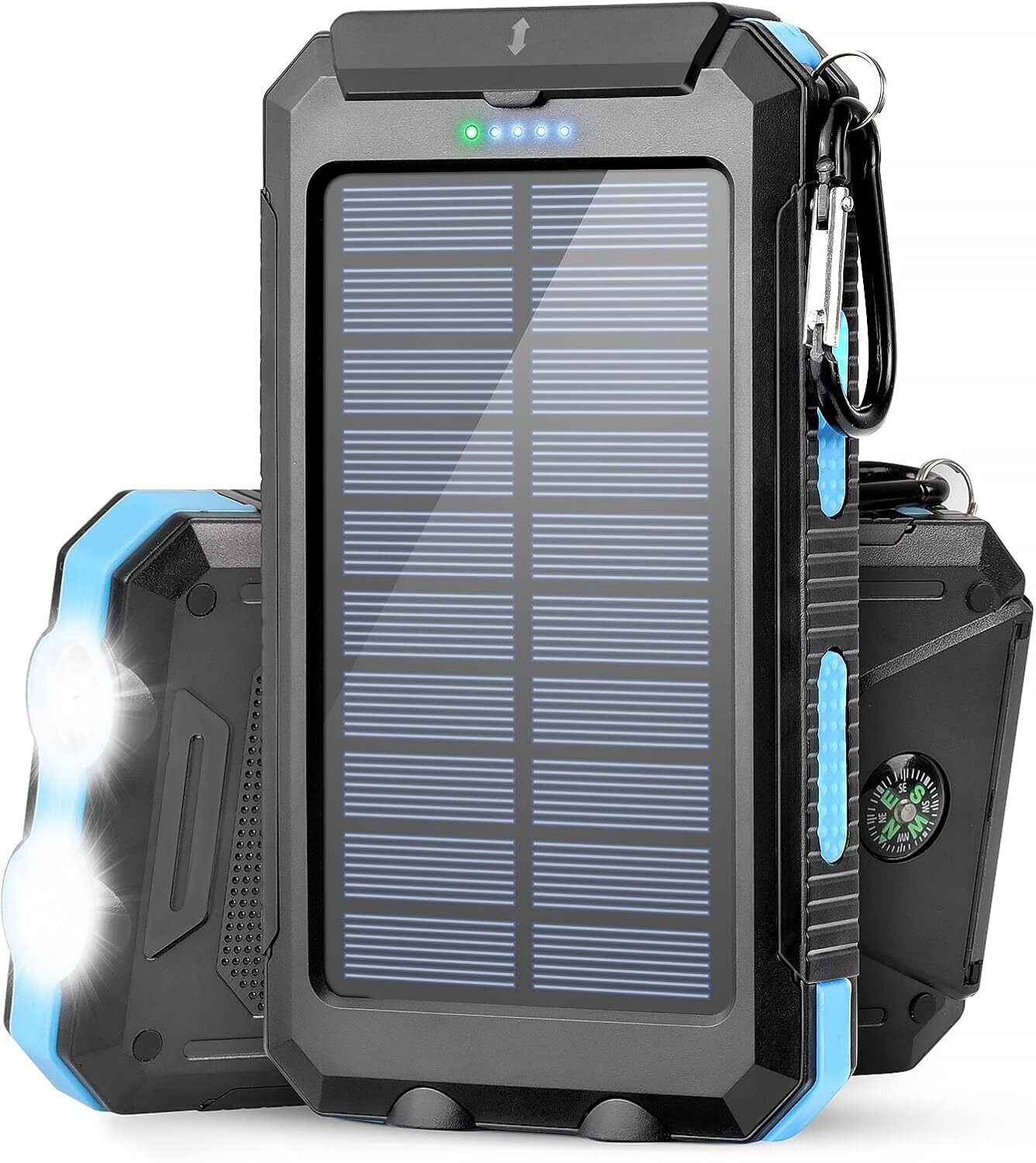 2025 Super 10000000mAh USB Portable Charger Solar Power Bank for Cell Phone