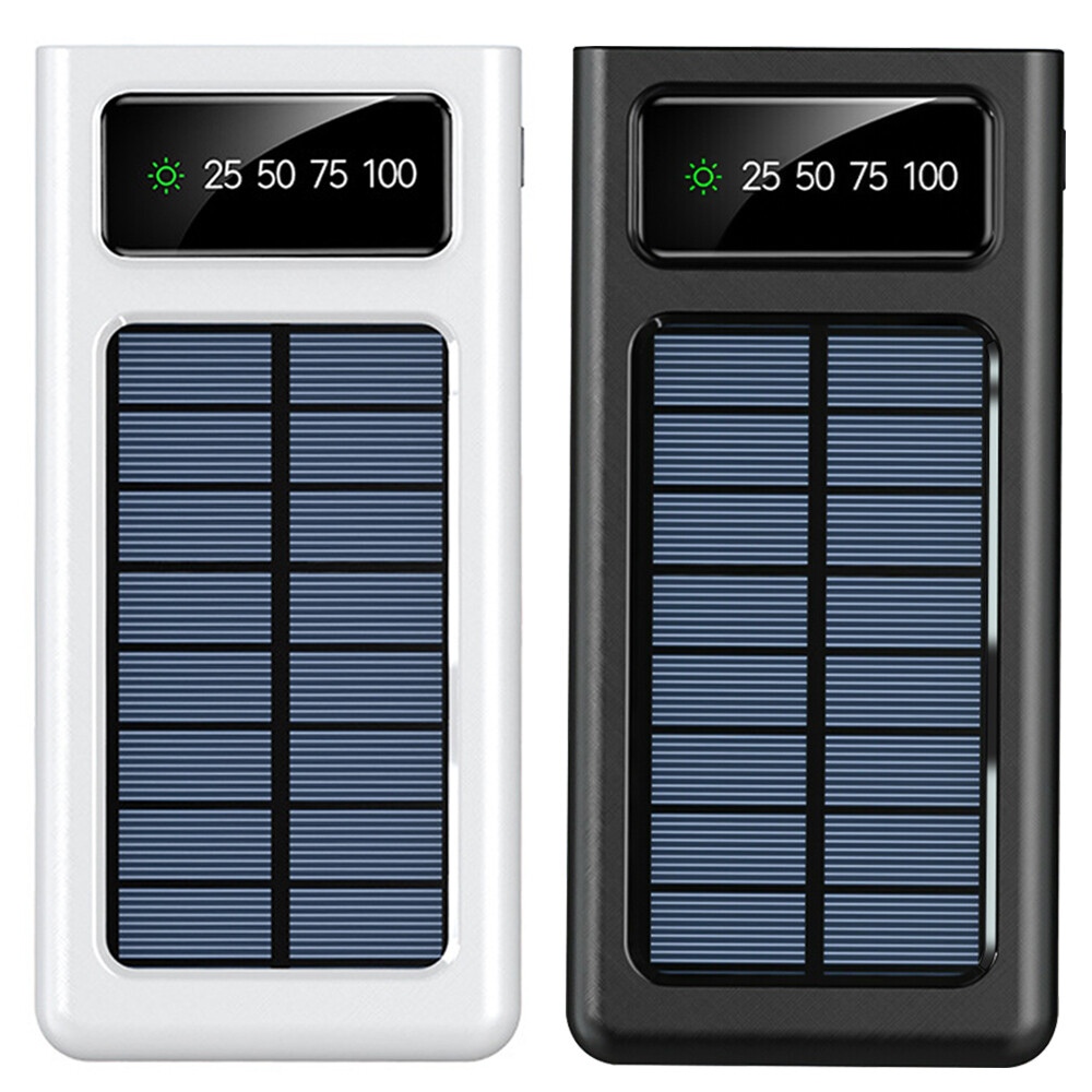 9000000mAh Solar Power Bank 4 USB Backup External Battery Charger for Cell Phone