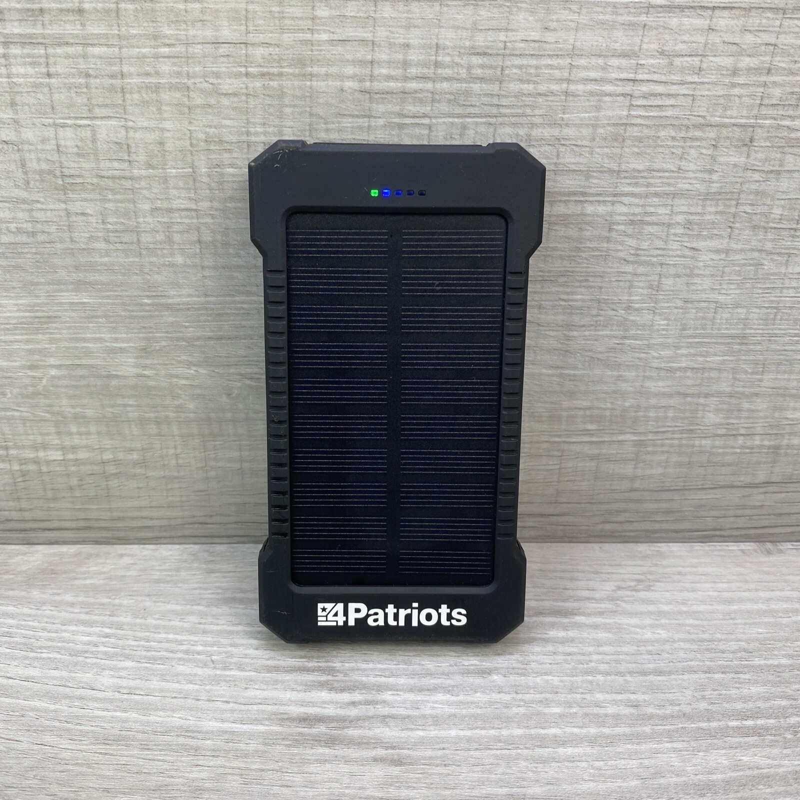 4Patriots Power Cell Portable Solar Power Bank Rechargeable External Battery