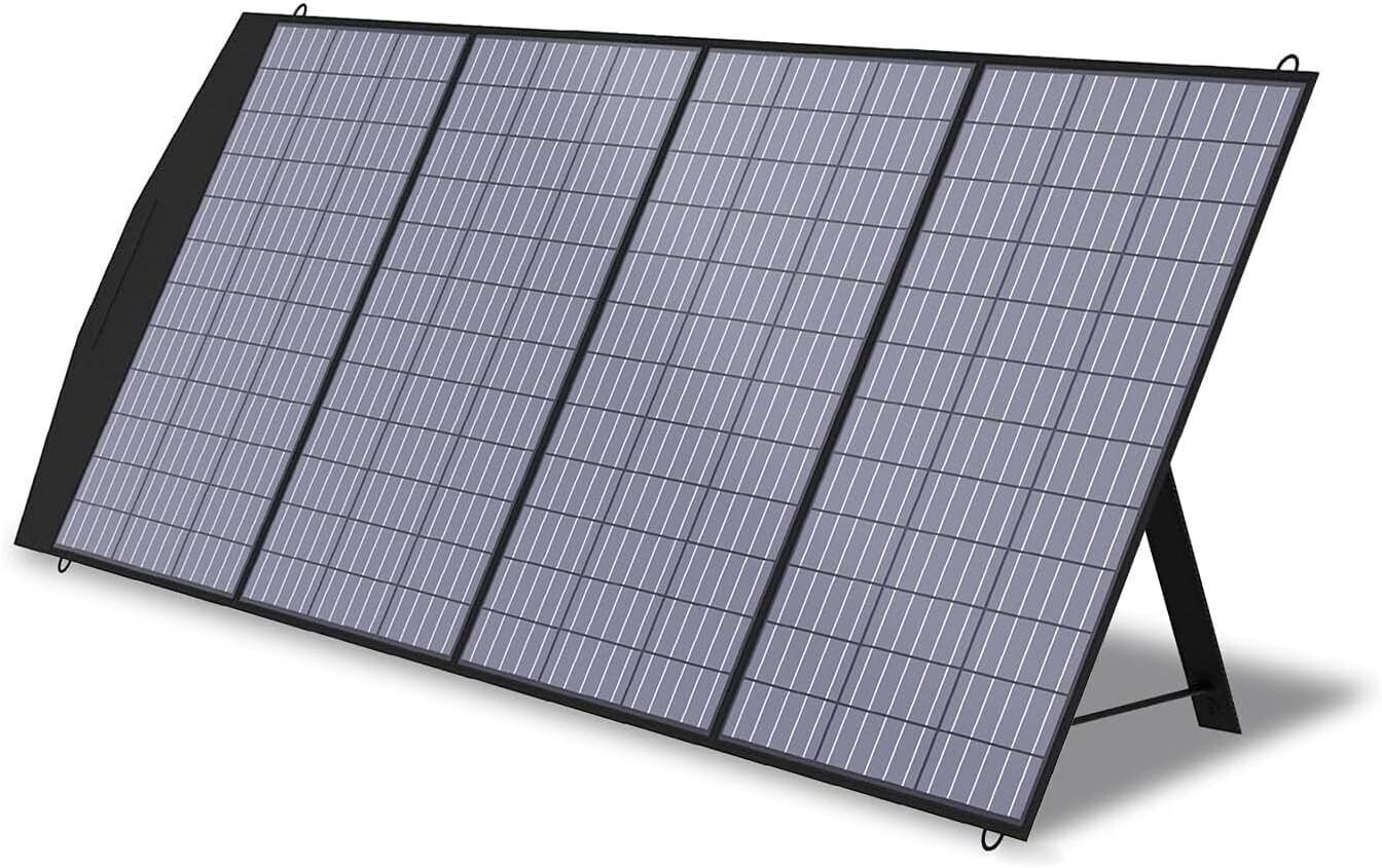 ALLPOWRES 200W Portable Solar Panel Waterproof Solar Charger for Generator