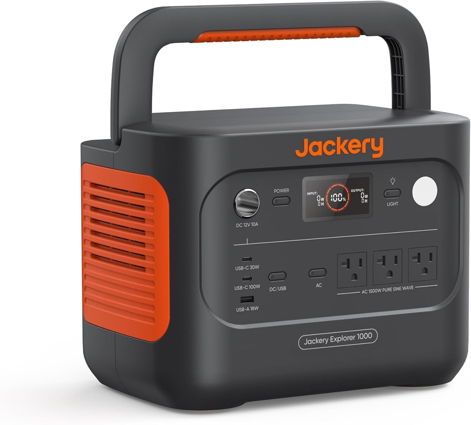 Jackery Explorer 1000 Watt v2 Portable Power Station 1070Wh Battery