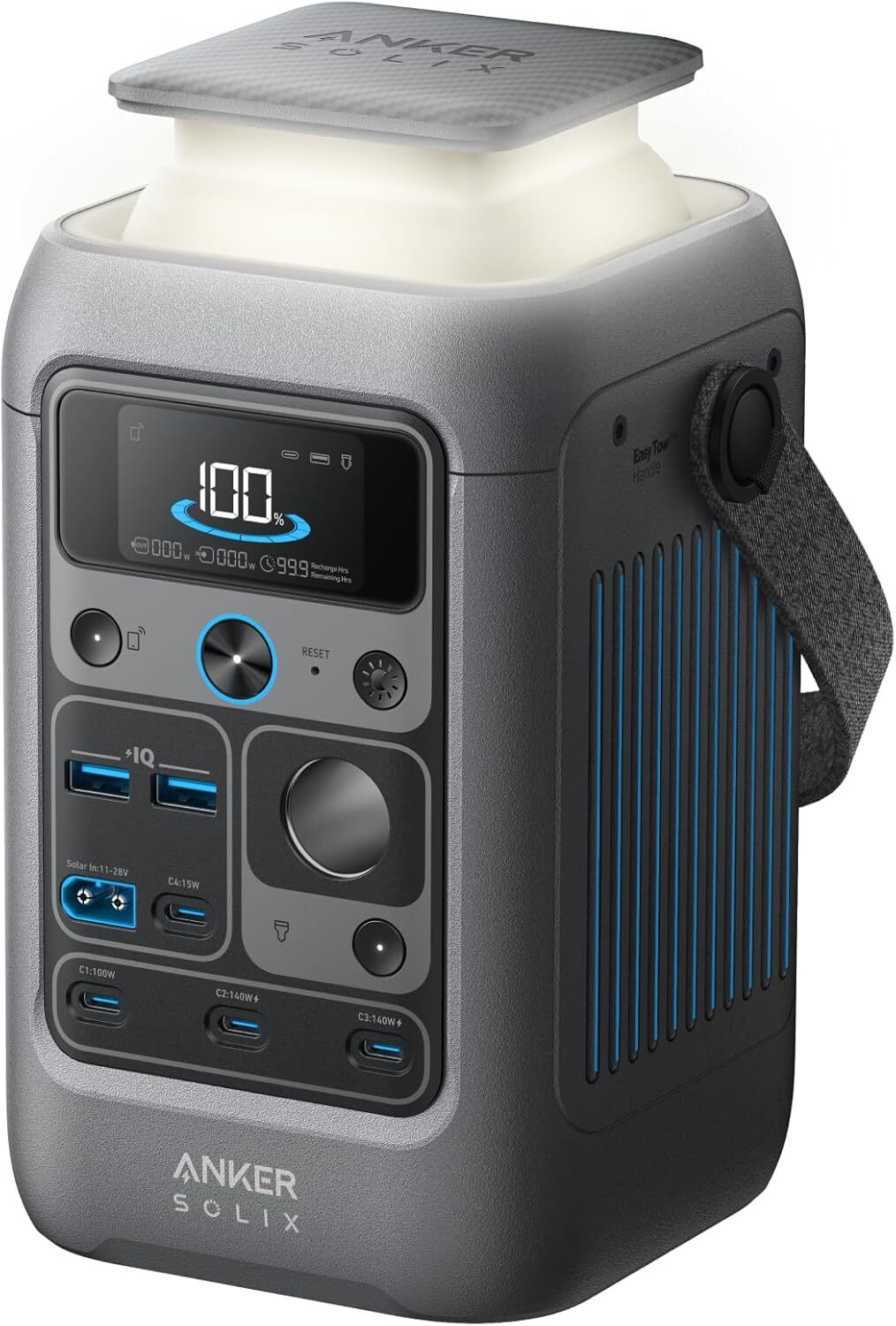 Anker SOLIX C300 DC Power Bank Station 288Wh 90000mAh 300W Solar Generator USB-C