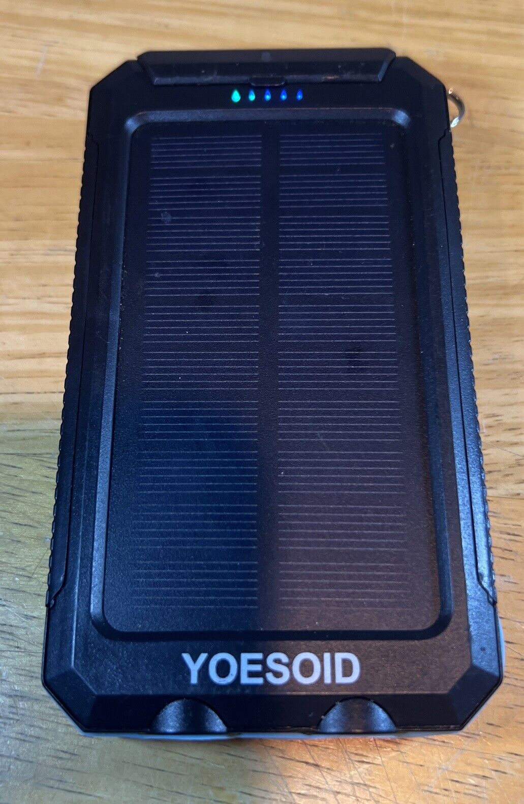 YOESOID Solar Charger Solar Power Bank 20000mAh USB Connect