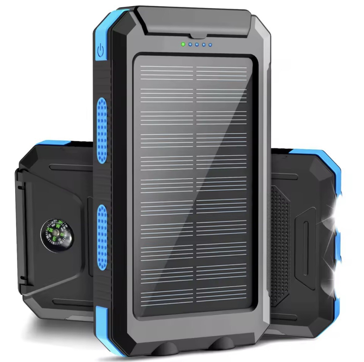 Solar Charger, 38800mAh Portable Solar Power Bank for All Cellphones, Waterproof