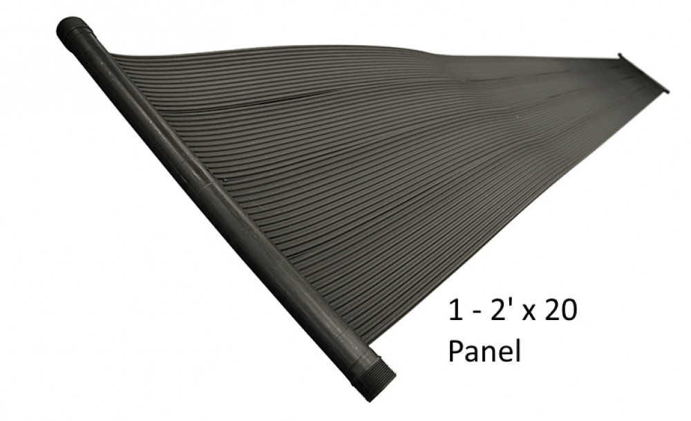 Sun2Solar Ground Solar System Kit For Pools | 2′ x 20′ (Single and Two Pack)