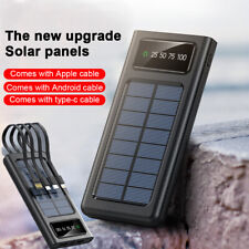 Waterproof Solar Power Bank 4000000mAh Portable External Battery Phone Charger