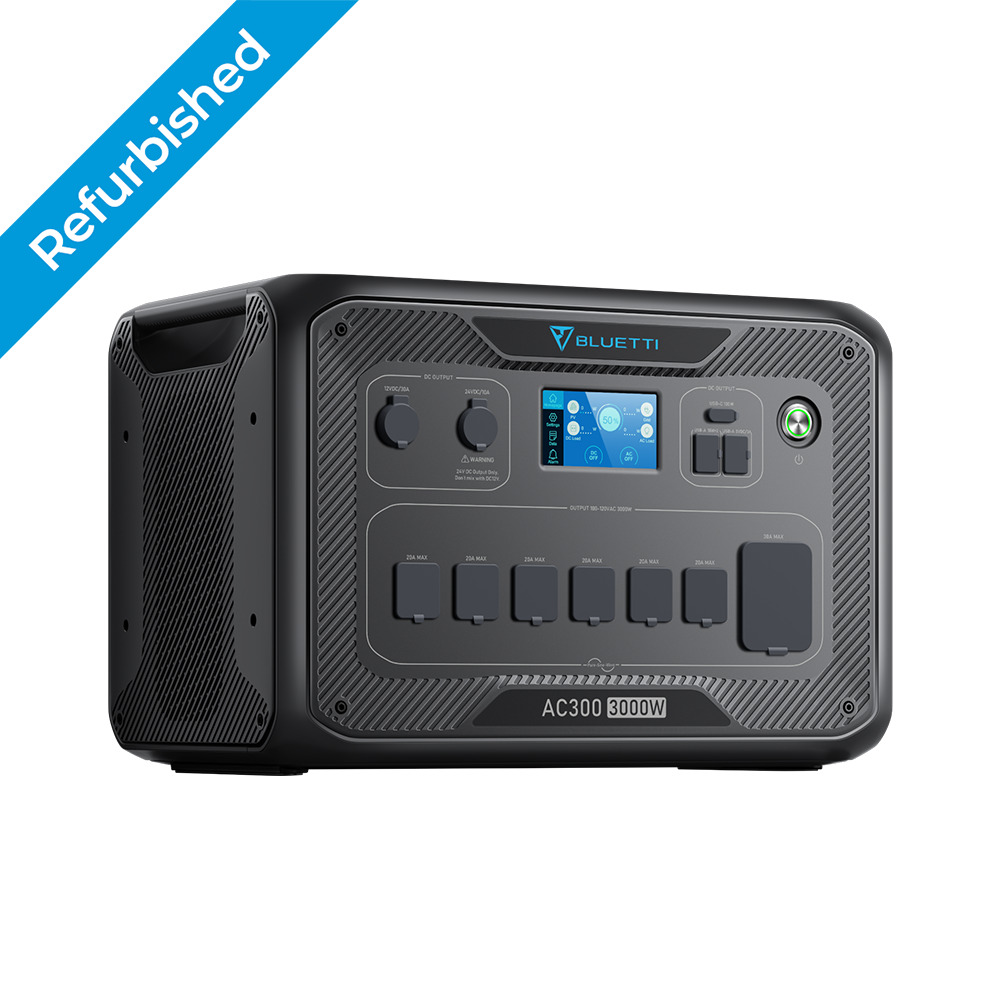 BLUETTI AC300 3000W Inverter Power Station Module Generator 30A TT-30 Outlet RV