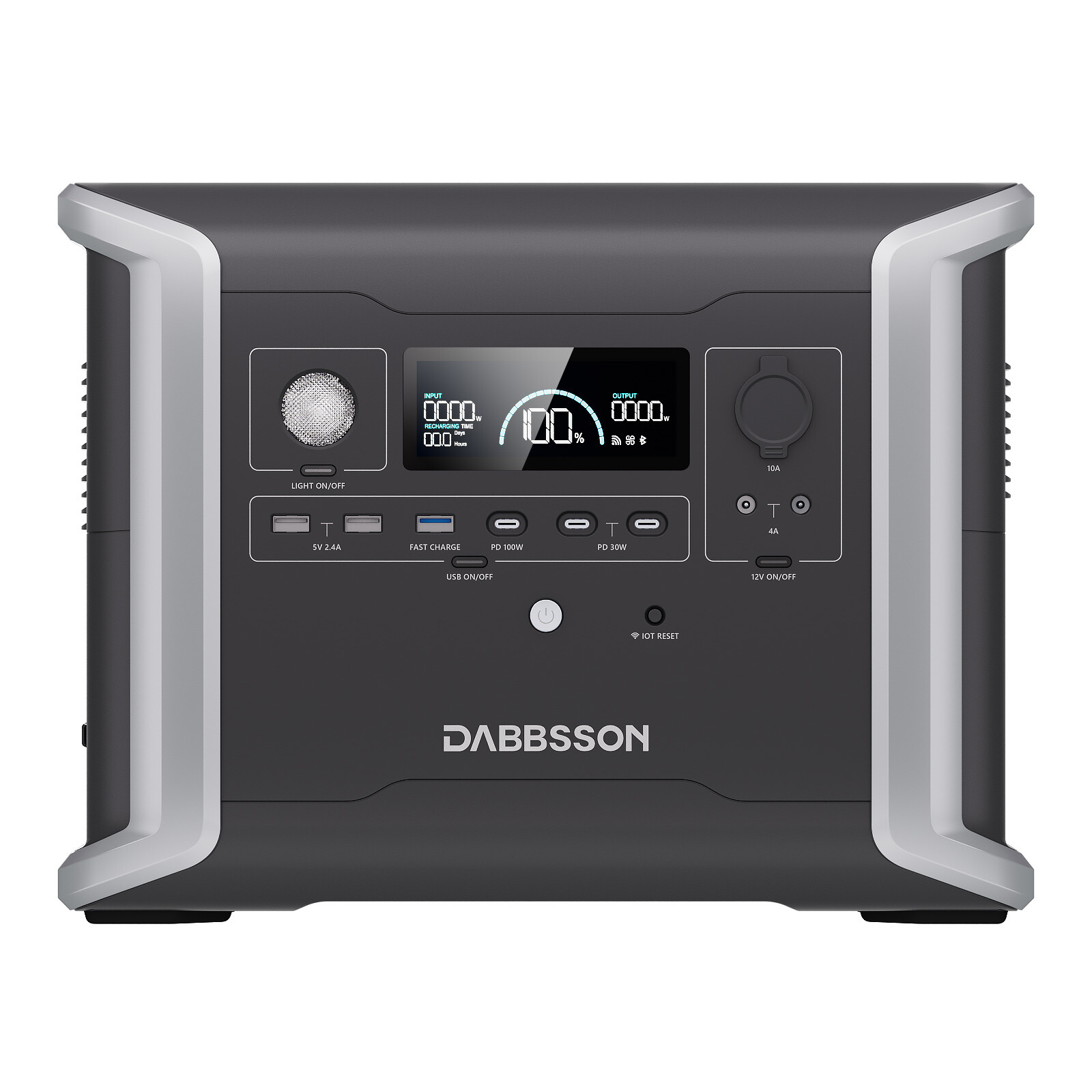 Dabbsson DBS1300 Portable Power Station 1330Wh 1200W Solar Generator for Outdoor