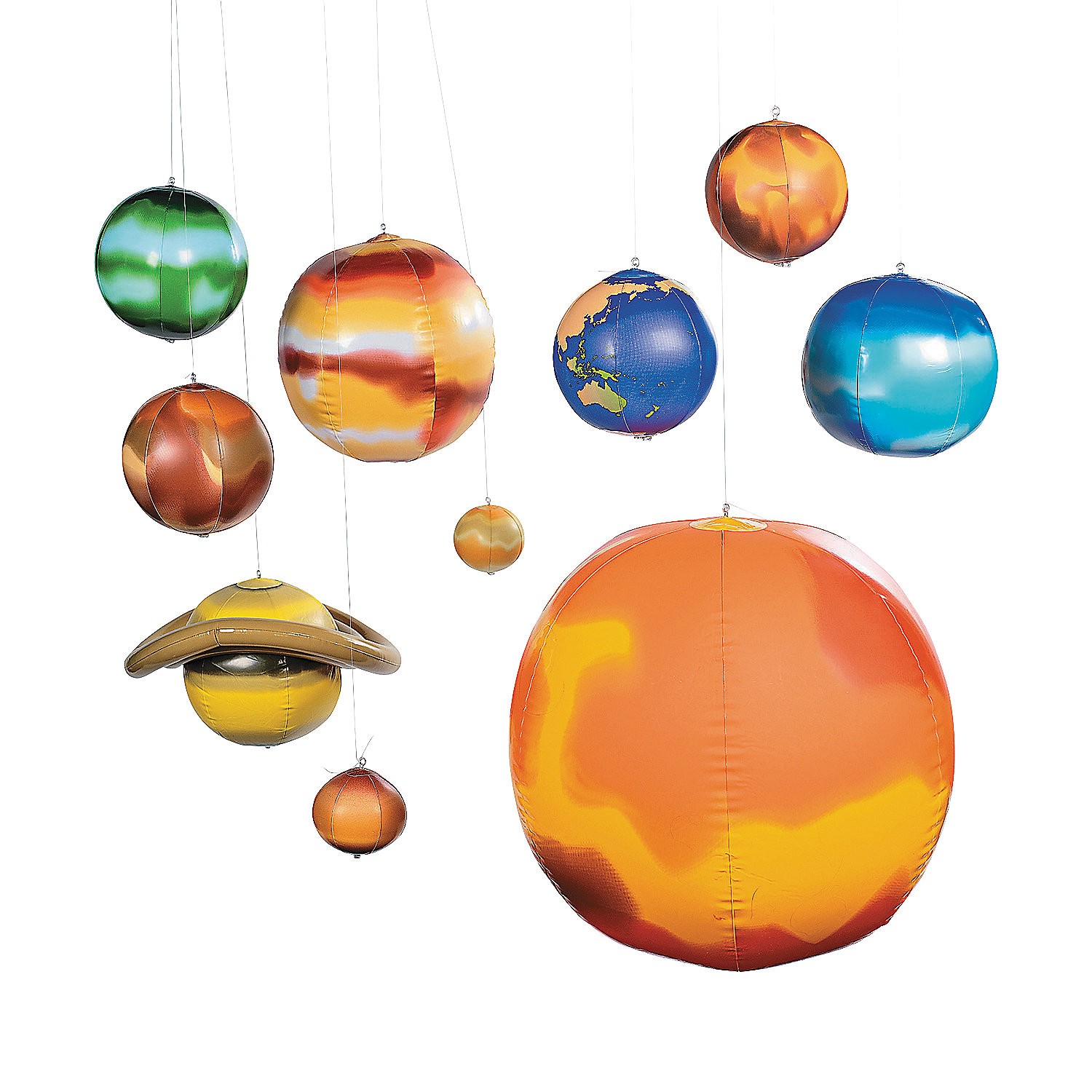 Fun Express Inflatable Solar System – 10 Pc