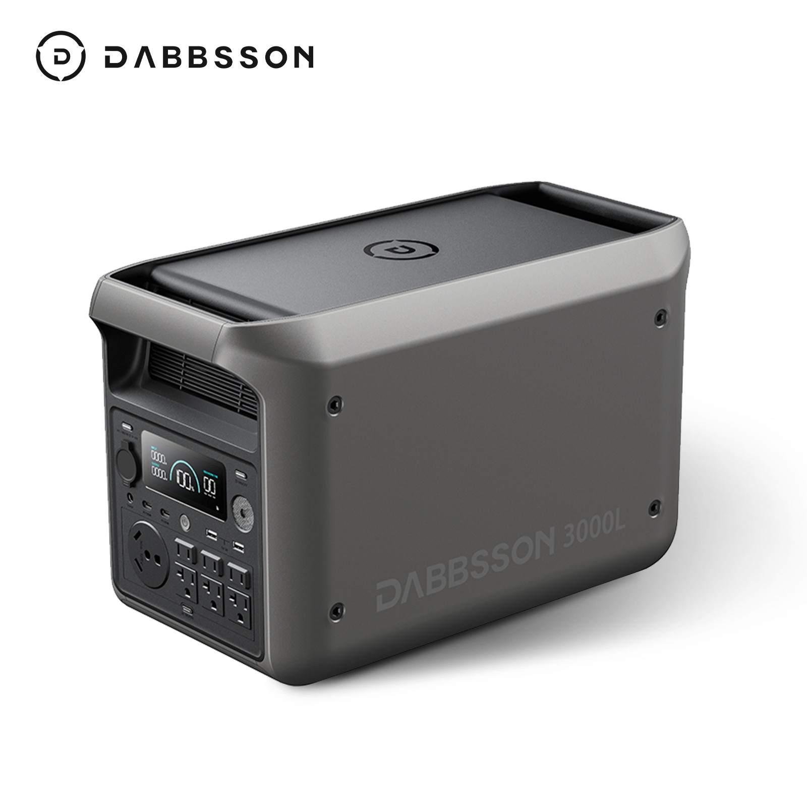 Dabbsson 3000L Portable Power Station 3000W 3072Wh Solar Generator LFP Battery
