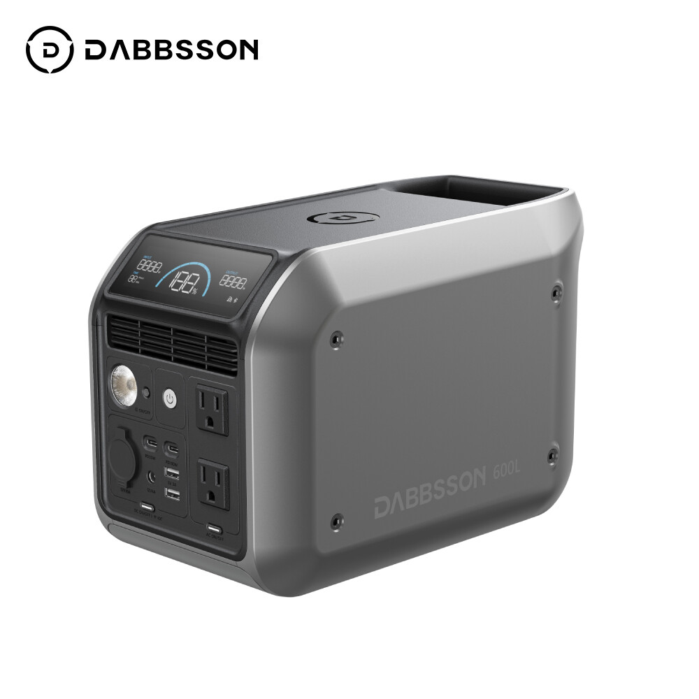 Dabbsson 600L Portable Power Station 768Wh 600W Solar Generator Outdoor Camping