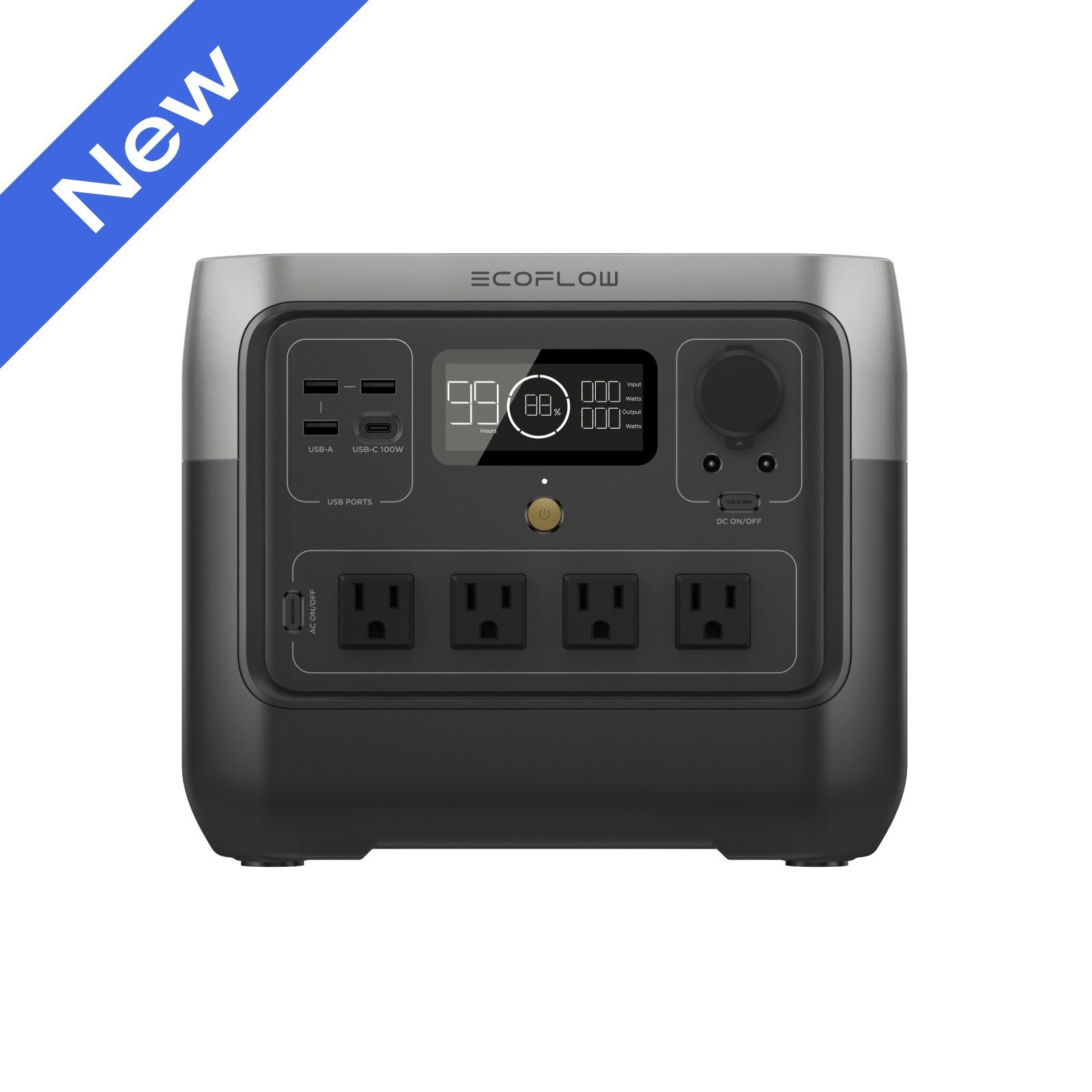 EcoFlow River 2 Pro Portable Power Station 768Wh X-boost 1600W Solar Generator