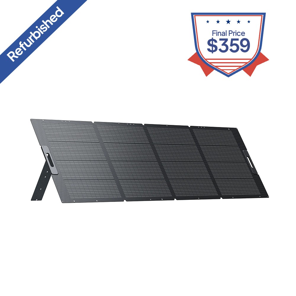 BLUETTI 350W PV350 Foldable & Portable Solar Panel for Power Station Off-Grid