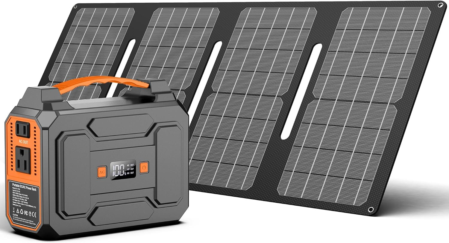 Generador solar de 200 W de potencia máxima/100 W nominal, estación de energía s