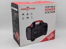 Portable Power Station – Rockpals 300W Solar Generator – 8 Output Ports *READ*