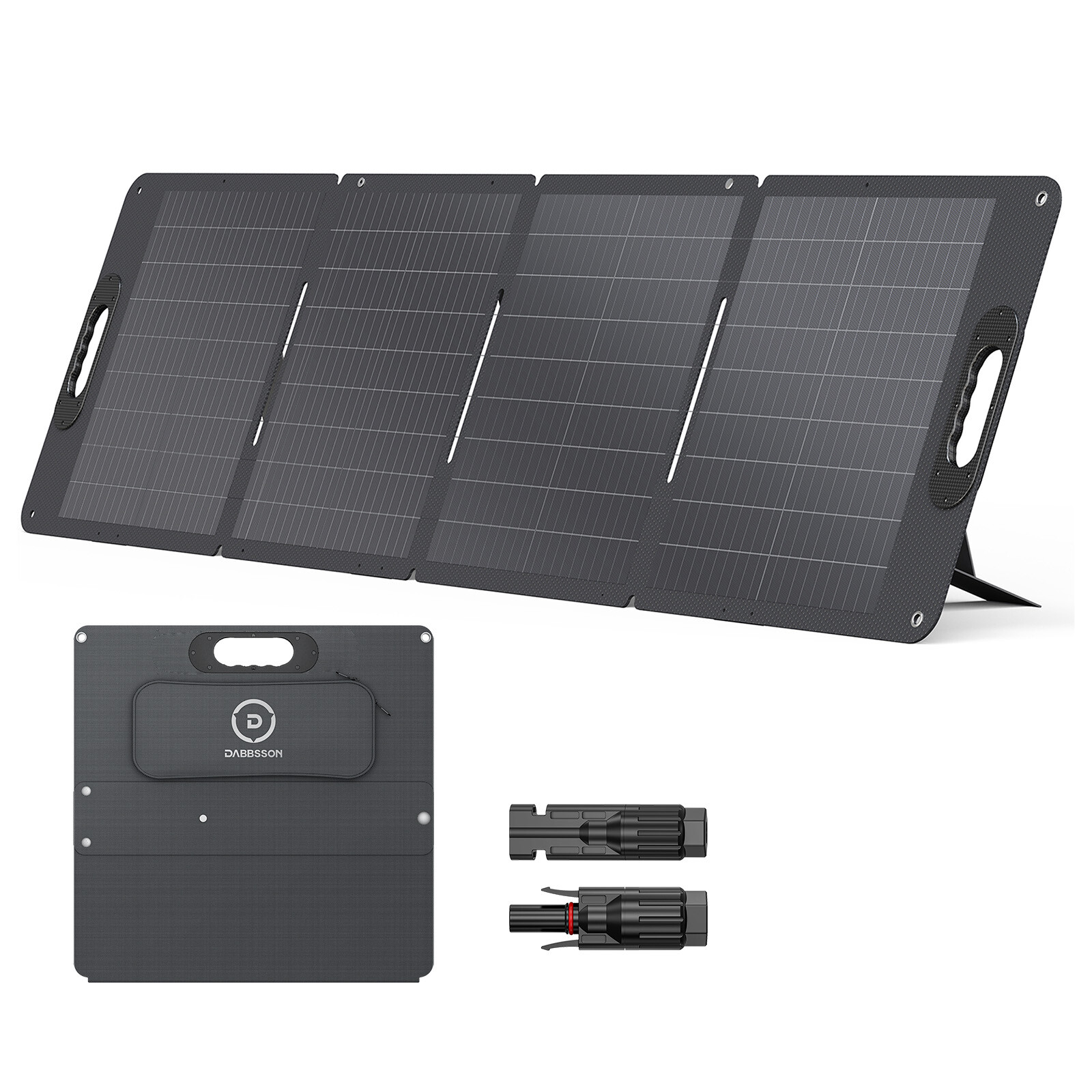 Dabbsson 120W Portable Solar Panel Foldable IP67 for Power Station Home Backup