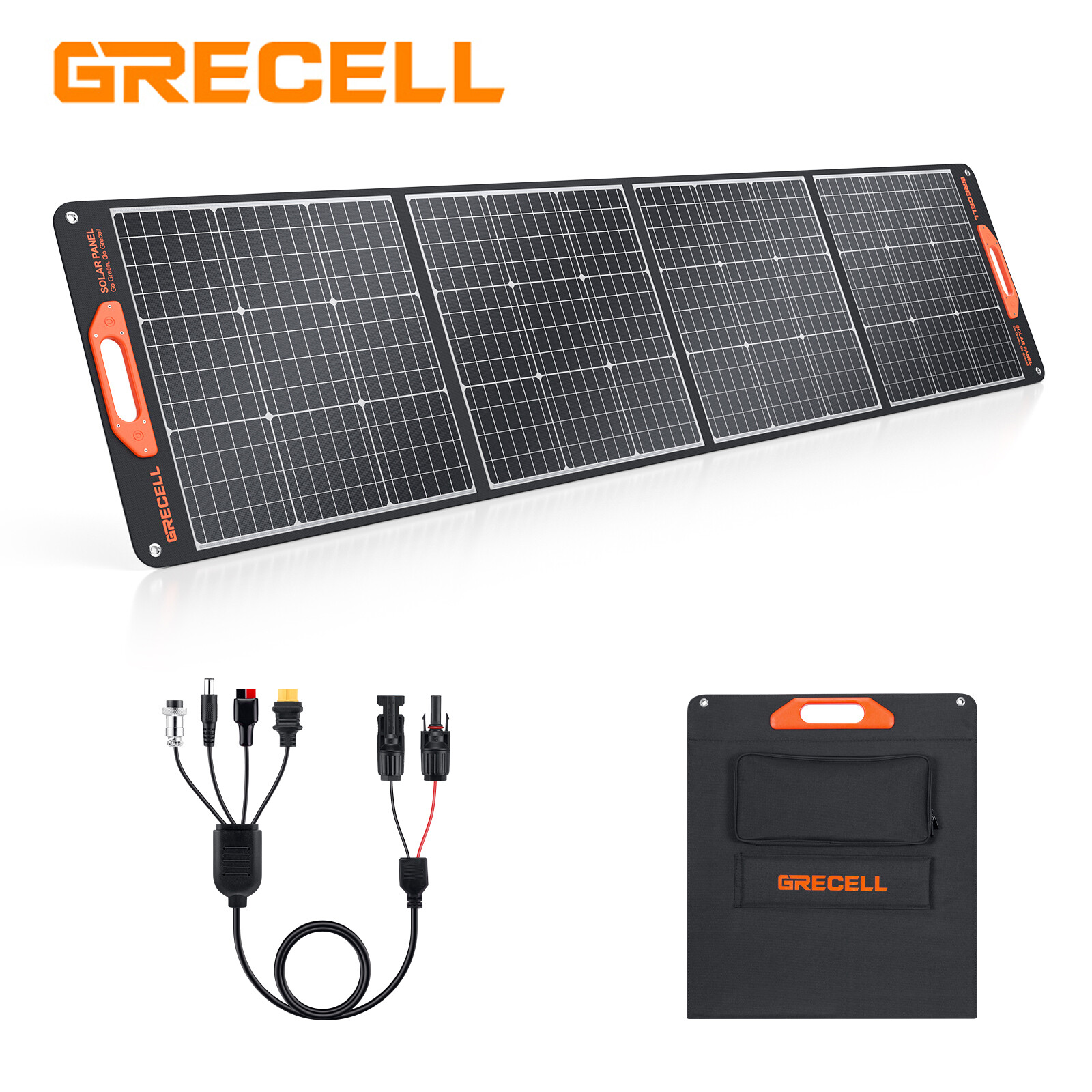 Portable Power Station Battery 200W Solar Panel Kit