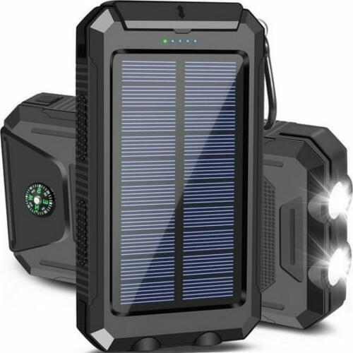 20000mAh Solar Charger(Black) SOLPOWBEN