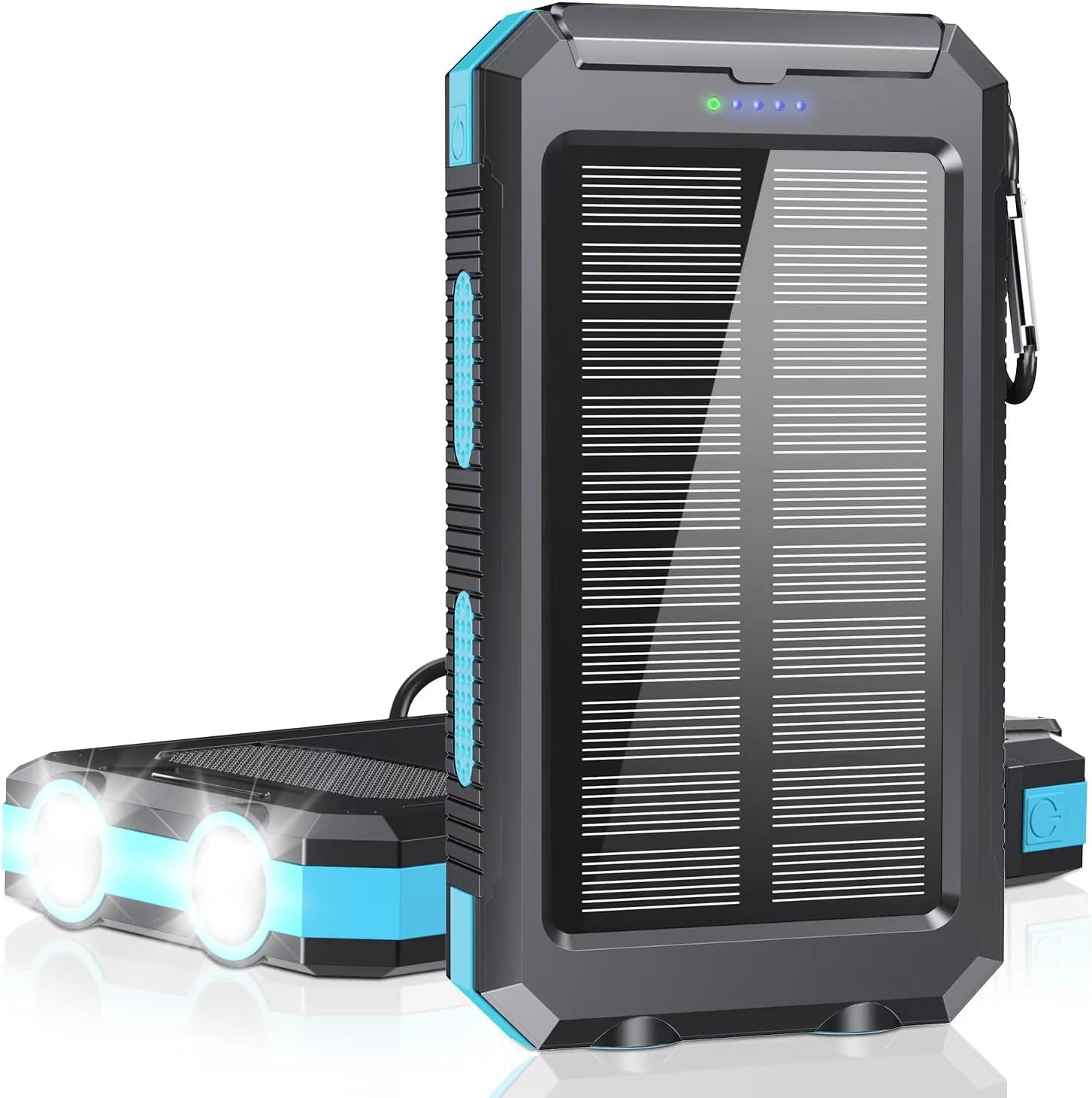 Power Bank 36800Mah Solar Portable Charger with USB-C 5V/3.1A Fast Charging Comp