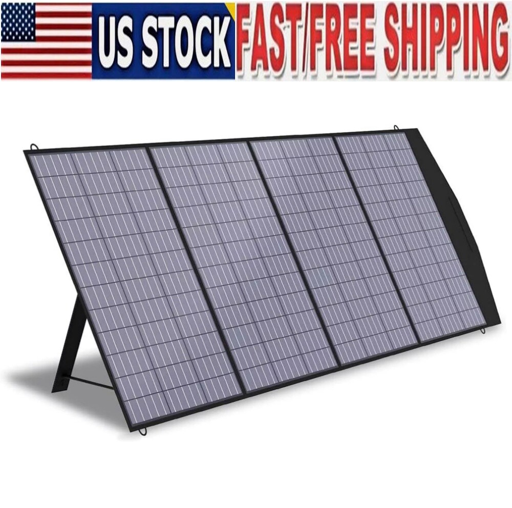 200W Solar Charger PUJIMAX Portable Solar Panel Kits Foldable Waterproof Power
