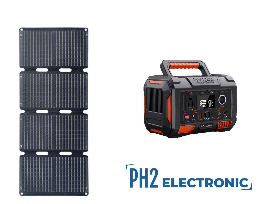 300W Portable Power Station 78000mAh /3.7V / 288Wh (Solar Panel Optional)