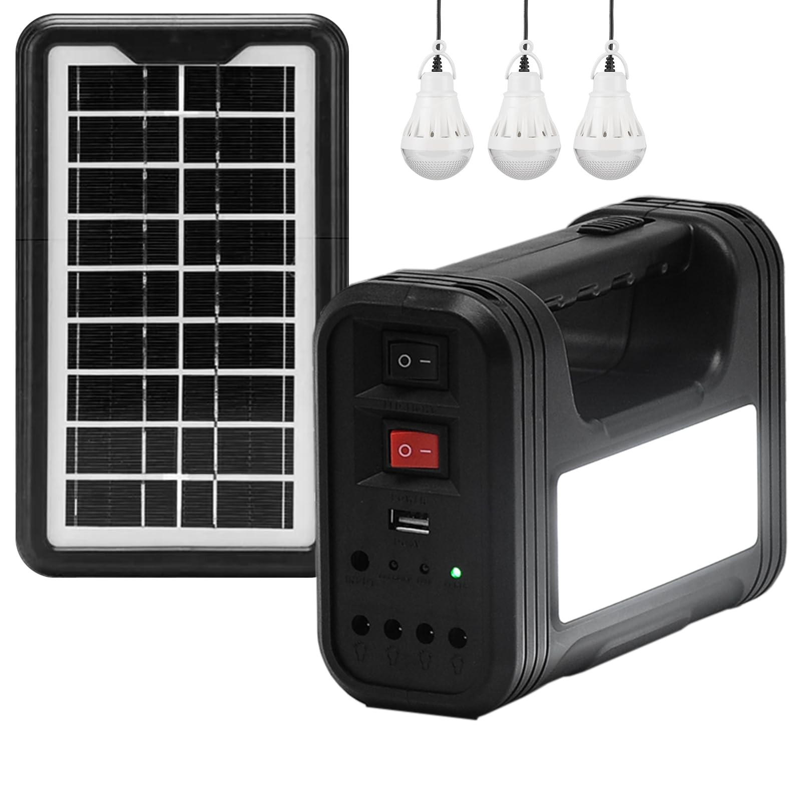 Solar Generators for Home Use – Portable Power Station with Solar Panel for E…