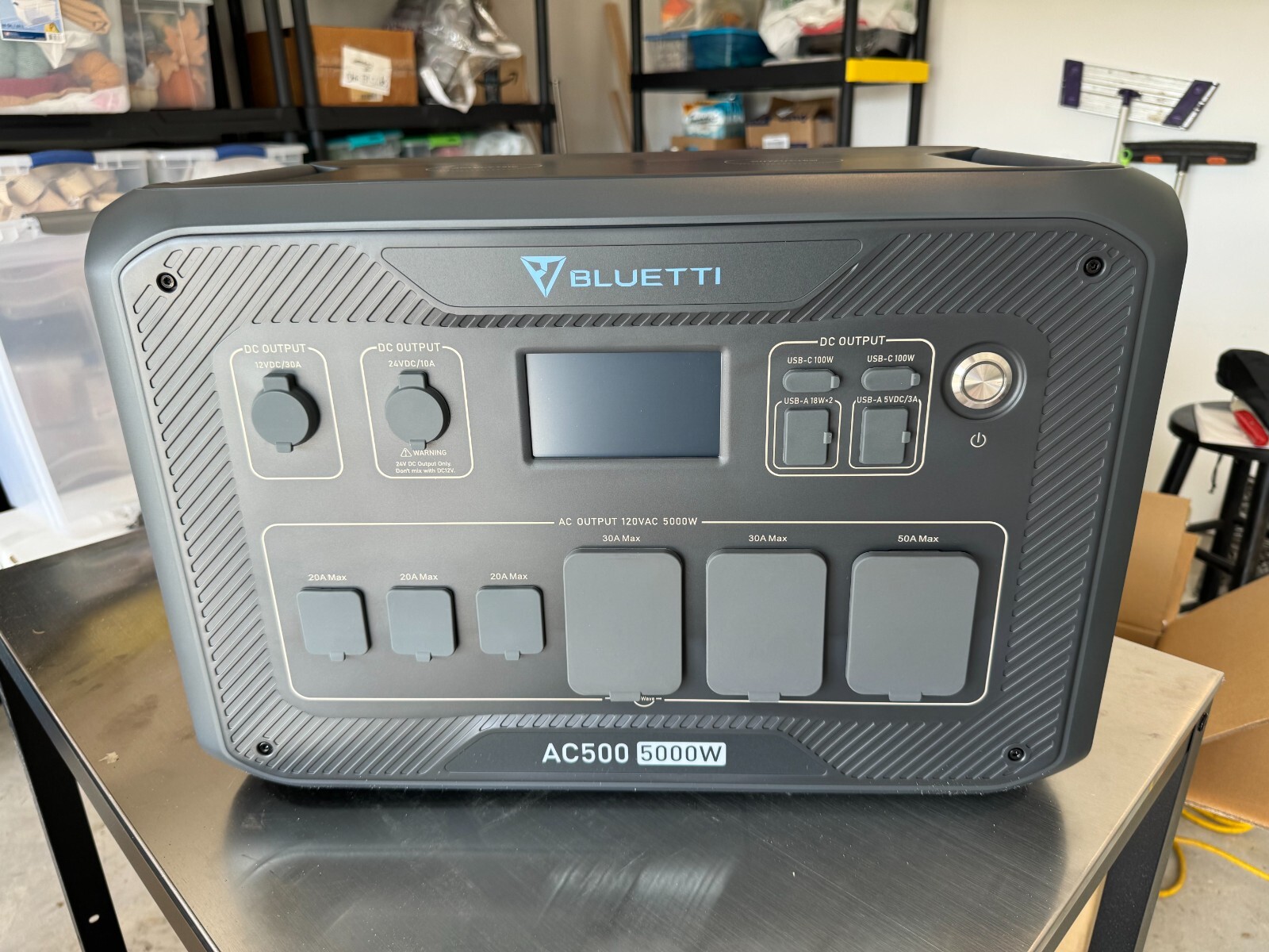 NEW BLUETTI AC500 Solar Generator 5000W Power Backup 10kW Surge UPS Off-Grid