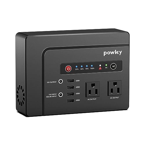 Portable Power Station 200W, 146Wh Portable Solar 200W Generator+Carry Case