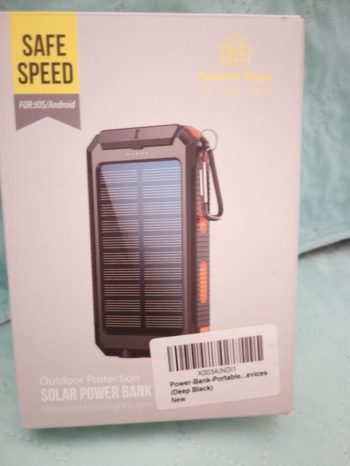 Super Solar Power Bank Charger USB Portable Charger Power Bank For Cell Phone