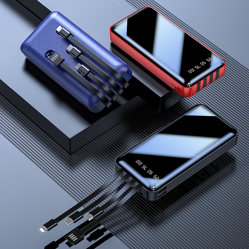 Power Bank 9000000mAh Backup External Battery Pack Charger for Cell Phone 4 USB