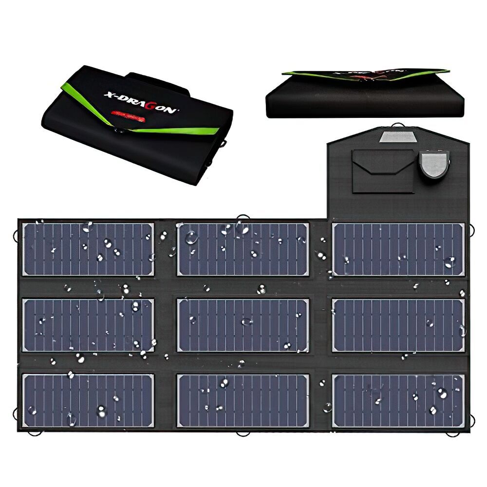Portable Solar Panel Charger 10W 21W 60W 70W Battery Boat Car Motorcycle Trip RV