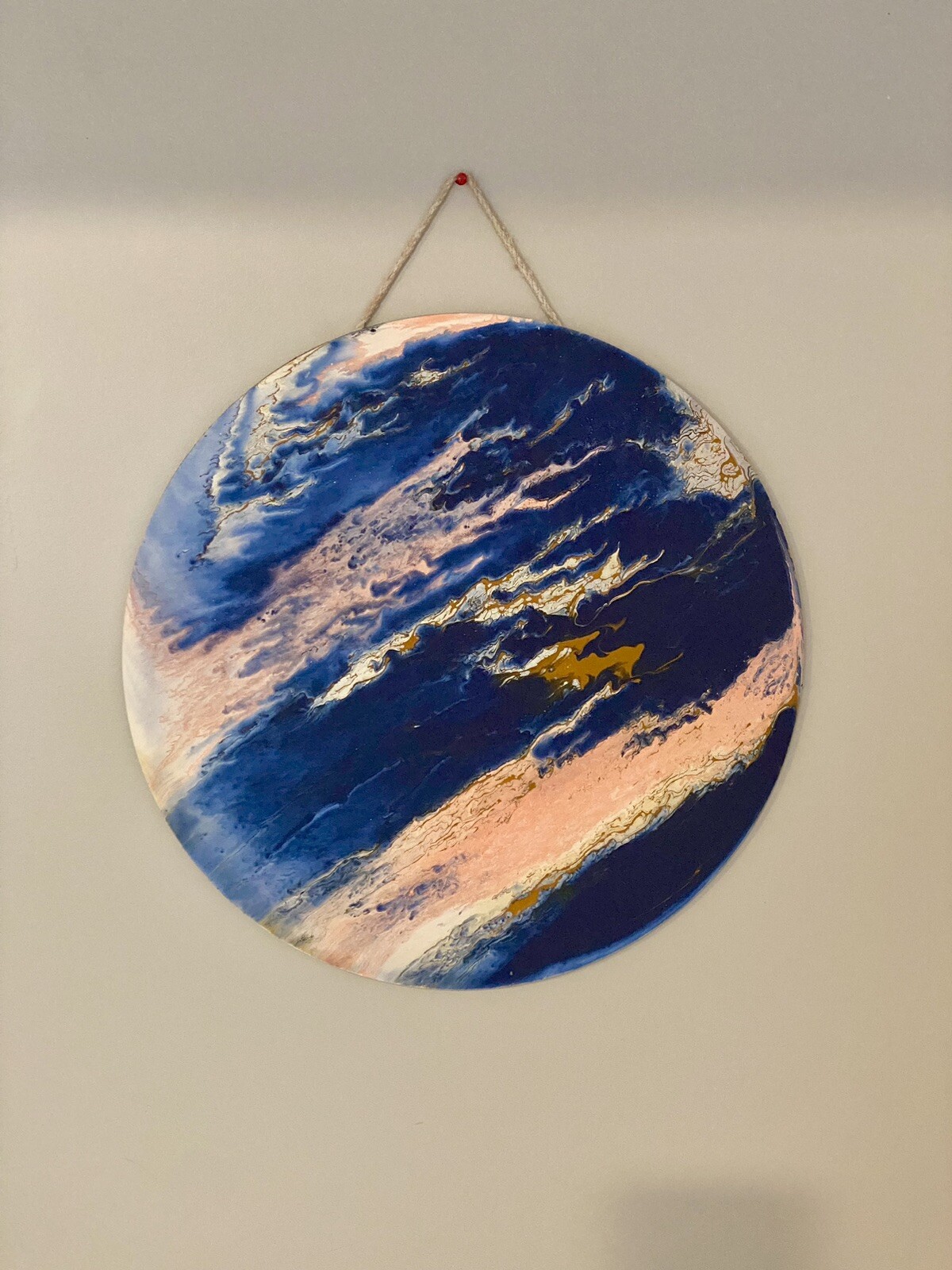 Looks like some majestic type planet up in the solar system. I love it so much.