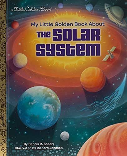 My Little Golden Book About the Solar System – Hardcover – VERY GOOD