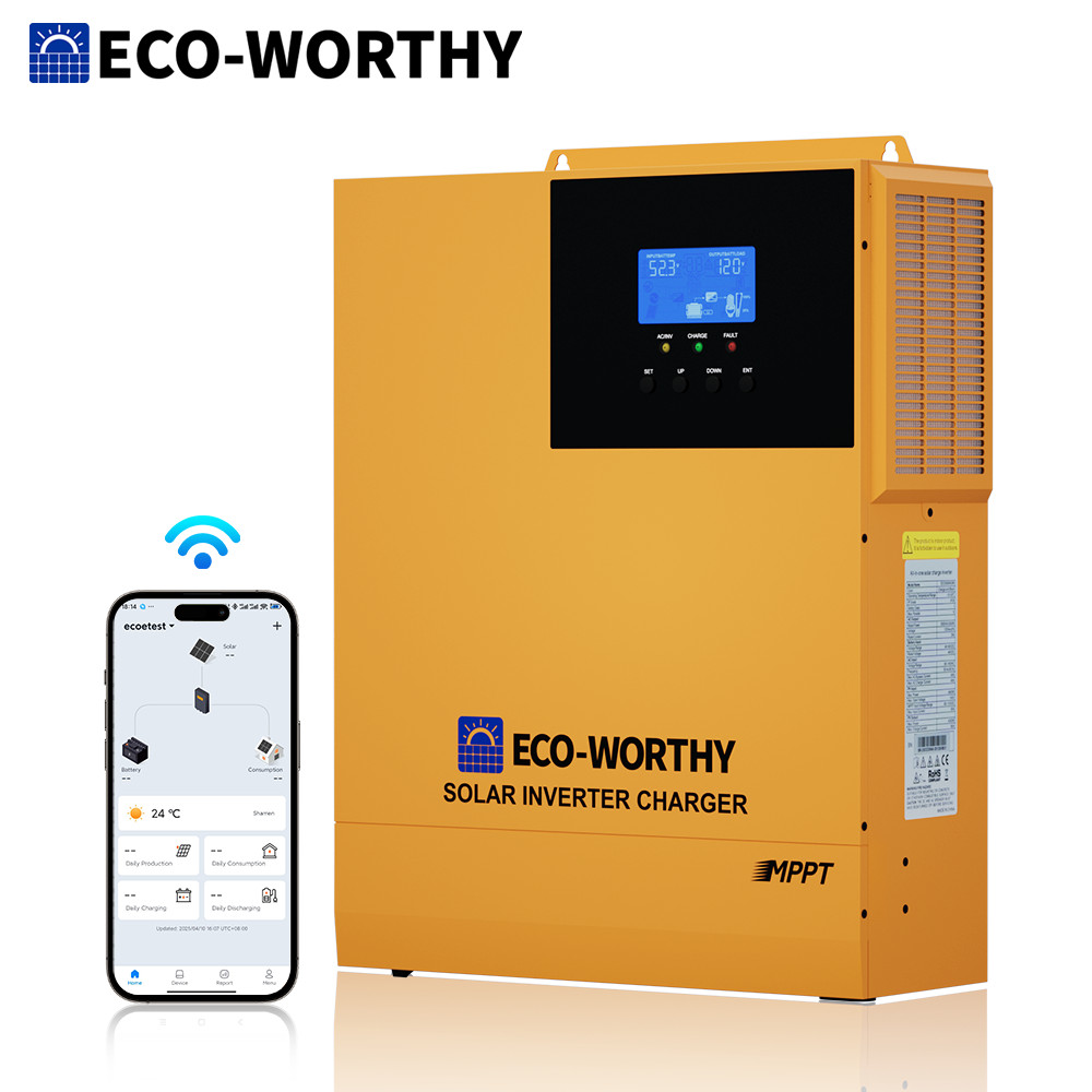 3500W 48V MPPT Solar hybrid Inverter All in one 80A Controller for Solar Kit