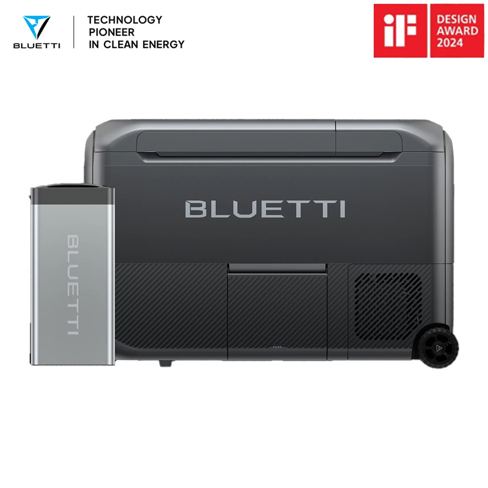 BLUETTI MultiCooler Portable Fridge Ice Maker with B70 Battery for Camping