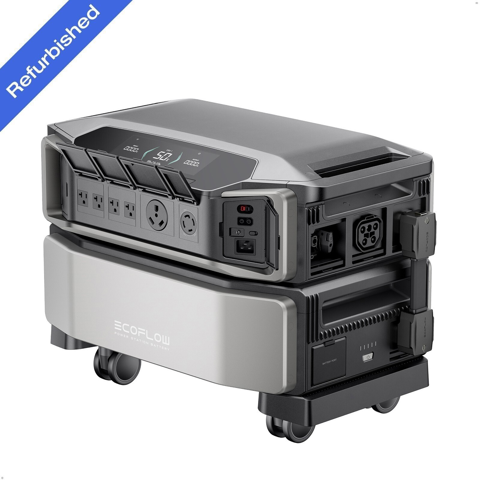 EcoFlow DELTA Pro Ultra 6kWh Power Station LiFePO4 Battery Certified