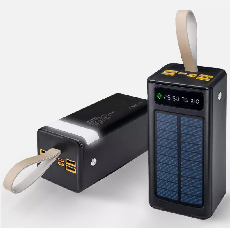 Solar Power Bank 50000mah 22.5W USB C Laptop Portable Charger with 3 Outputs …