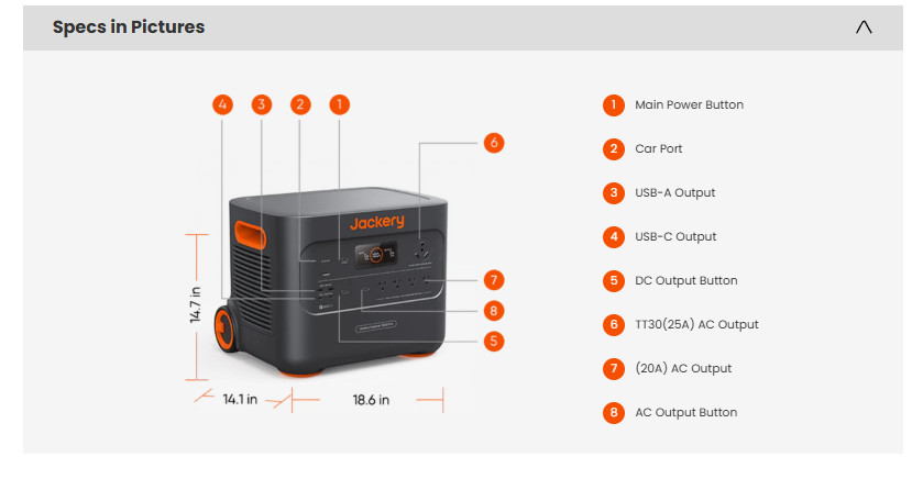 Brand New Sealed Jackery Solar Generator 3000 pro Portable Power Station